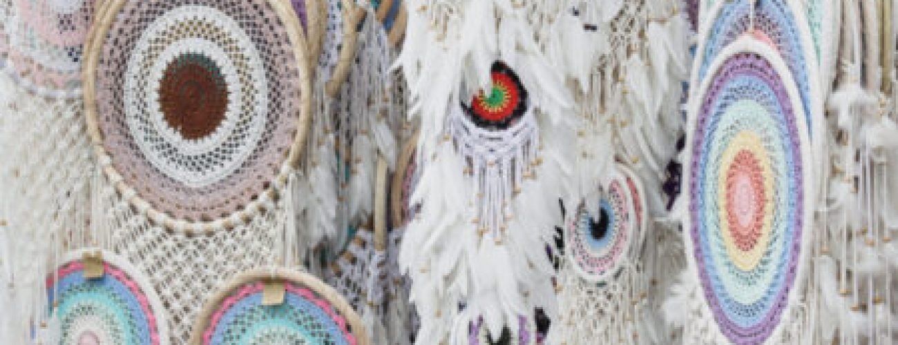 Filtro dos Sonhos Filtro dos Sonhos Artesanal feito em Macramê e Crochet Artesanal